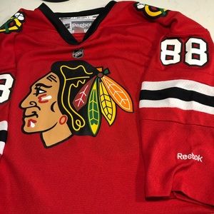 Reebok Chicago Blackhawks #88 Patrick Kane Jersey